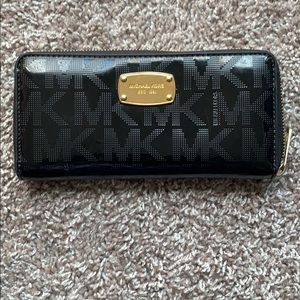 Black MK wallet